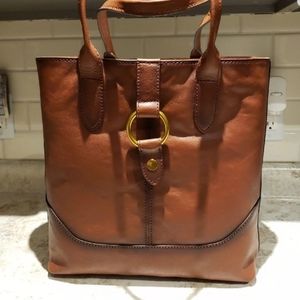 Frye leather ring tote
